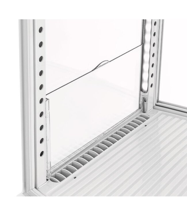 Mini koelvitrine 75L2T | 75L | 4 Niveaus | Wit | (H)91,5x(B)43x(D)43cm