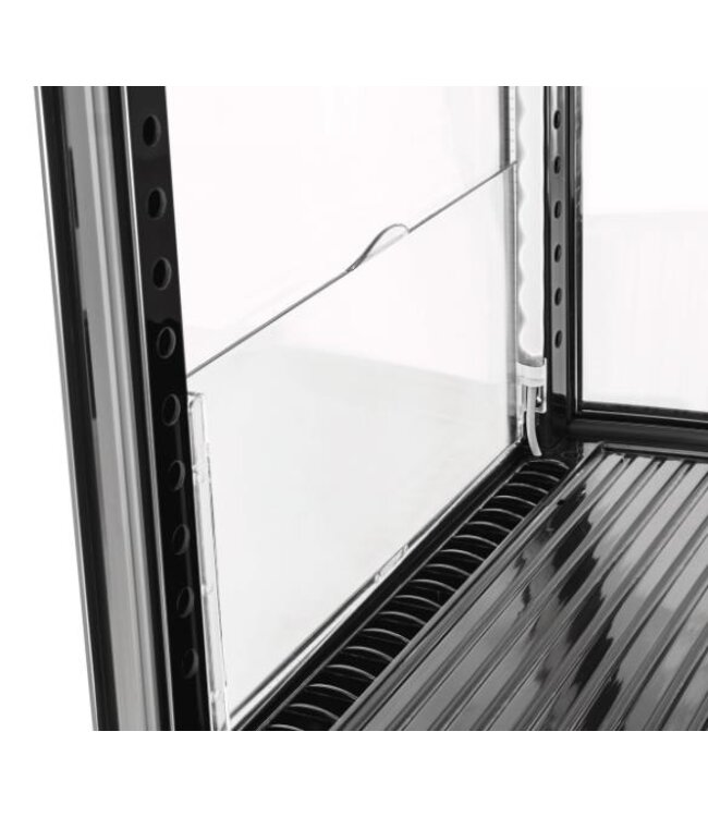 Mini koelvitrine 98L2T | 98L | 5 Niveaus | Zwart | (H)109x(B)43x(D)43cm