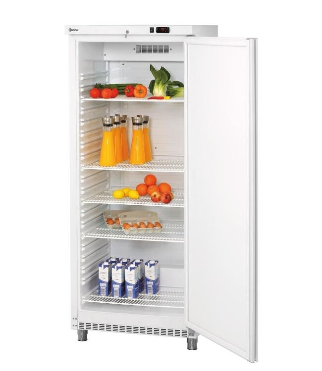 Koelkast 600 WSTL | 600 Liter | 1 Deur | Wit staal | (H)193x(B)78x(D)72cm