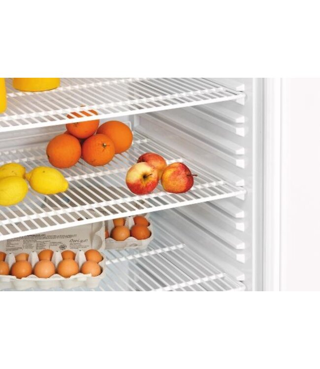 Koelkast 600 WSTL | 600 Liter | 1 Deur | Wit staal | (H)193x(B)78x(D)72cm