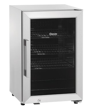 Bartscher Koelkast met glazen deur GTK3-121 | 63 Liter | UV-filter | (H)67,5x(B)43x(D)55,5cm