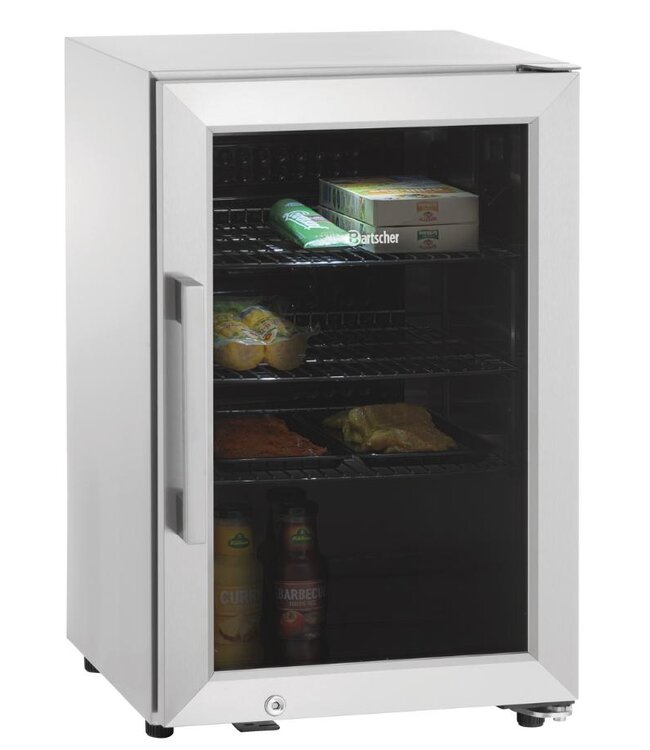 Koelkast met glazen deur GTK3-121 | 63 Liter | UV-filter | (H)67,5x(B)43x(D)55,5cm