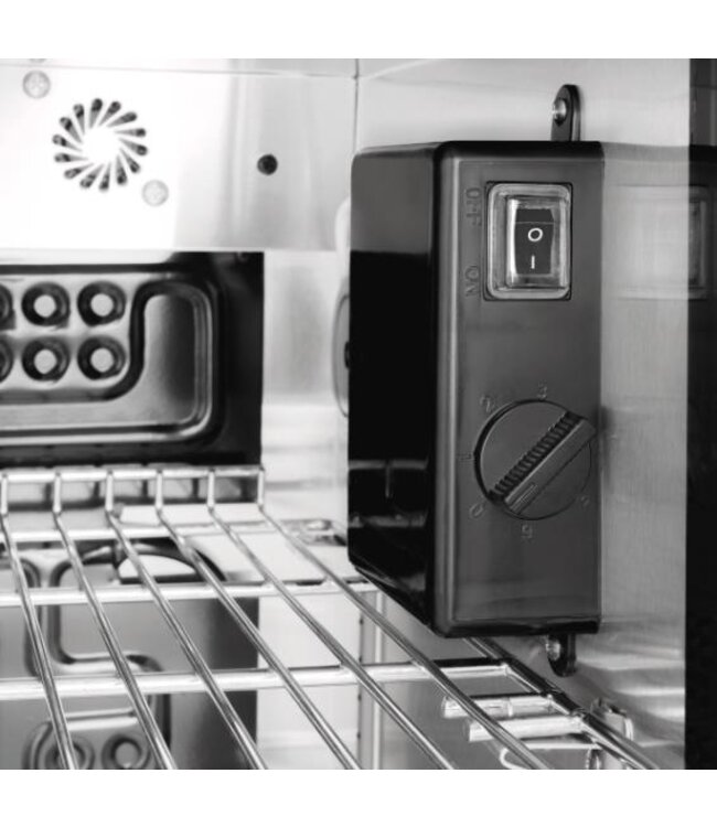 Koelkast met glazen deur GTK3-121 | 63 Liter | UV-filter | (H)67,5x(B)43x(D)55,5cm