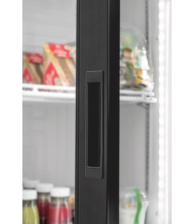 Displaykoelkast met glazen deur GTK1-123 | 232 Liter | (H)202,5x(B)45x(D)52,5cm