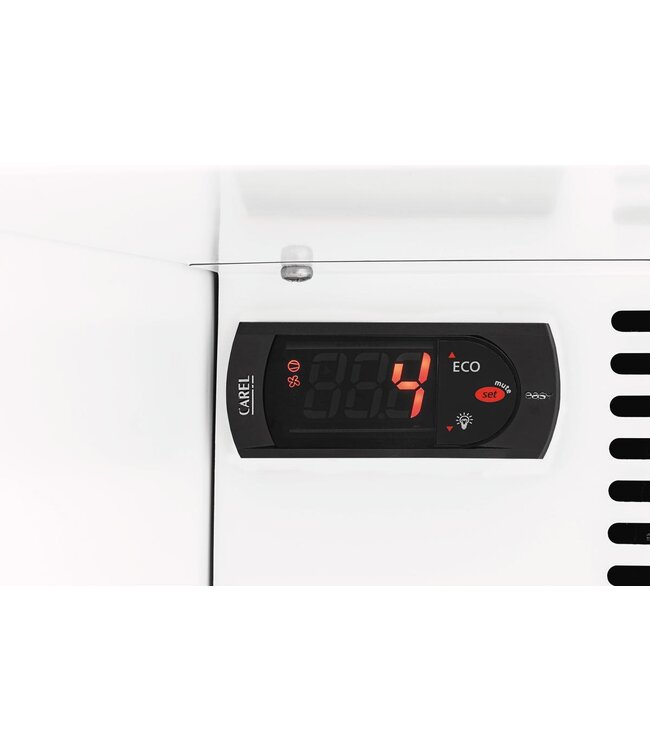 Displaykoelkast met glazen deur GTK1-123 | 232 Liter | (H)202,5x(B)45x(D)52,5cm