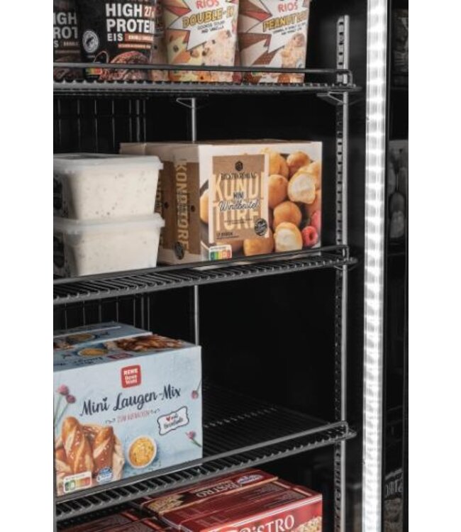 Koel-vriescombinatie KTK2-222 met 2 glazen deuren | 820 Liter | (H)200x(B)122x(D)80,5cm