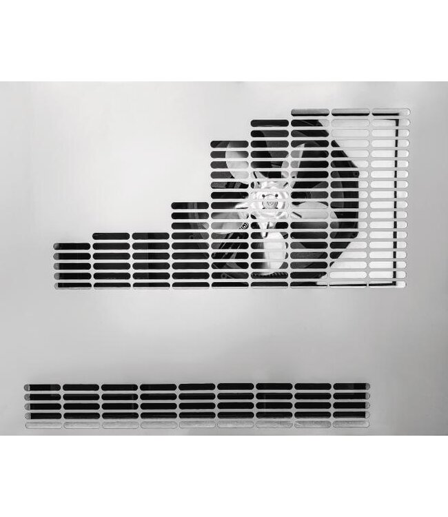 RVS Vrieskast TKGN1-112 | 2/1GN | 650 Liter | (H)205x(B)74x(D)83,5cm