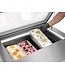 Schepijsvitrine 4x6,5L-F | Tafelmodel | Zilver | (H)37,7x(B)86,7x(D)73,5cm