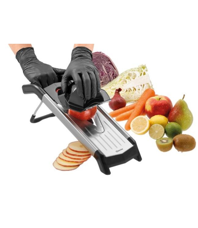 Mandoline 50 groentesnijder | Incl. 5 inzetstukken