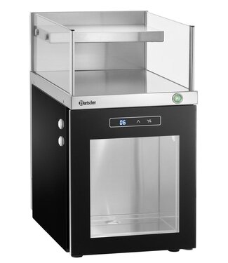 Bartscher Melkkoelkast-kopjesverwarmer combi | 12L | Voor 30 kopjes | (H)54x(B)31x(D)48,5cm