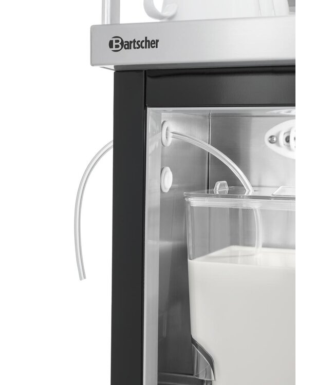 Melkkoelkast-kopjesverwarmer combi | 12L | Voor 30 kopjes | (H)54x(B)31x(D)48,5cm