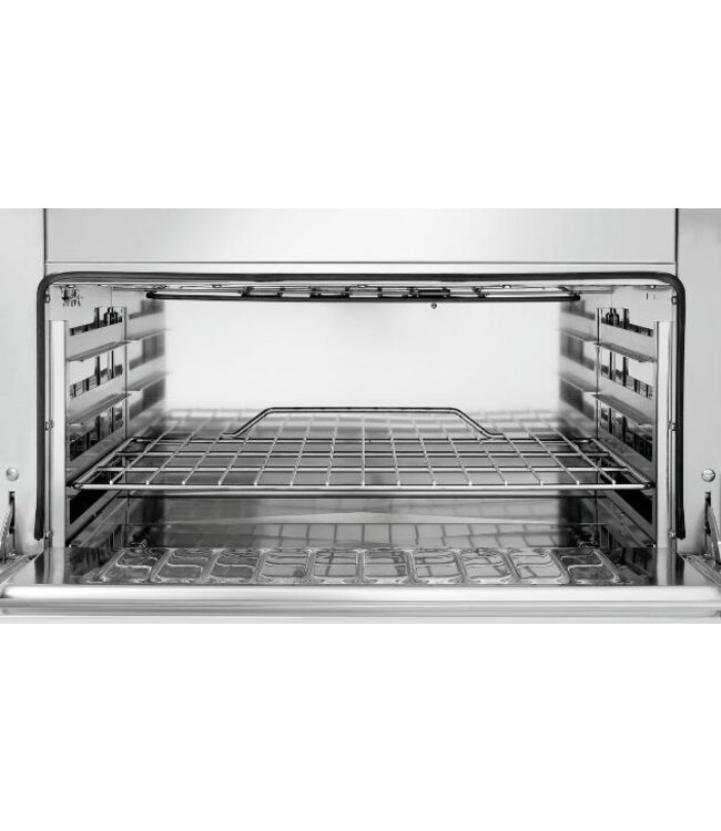 Elektrisch fornuis Bartscher 900 master - 6 platen - met 2/1GN oven en kast