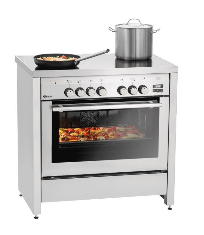 Elektrisch fornuis 5K-EBMF met oven | 5-Pits | Keramisch