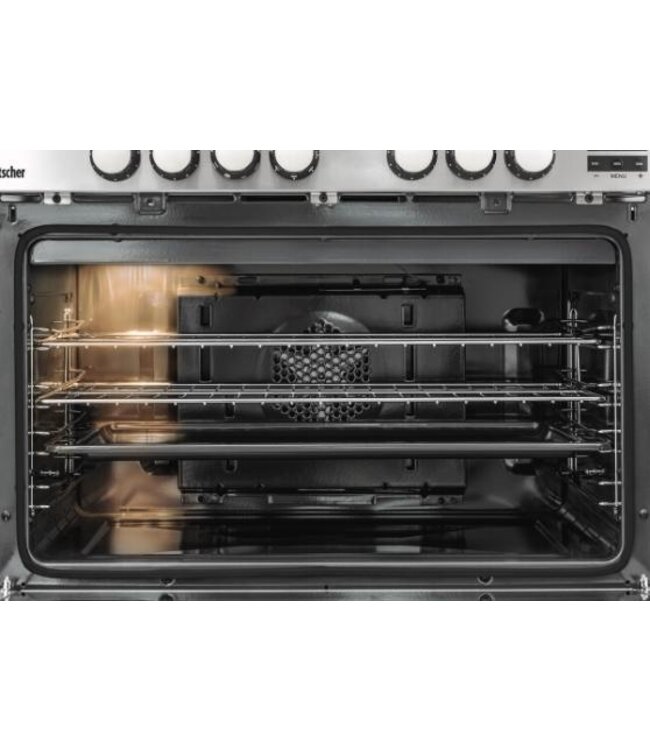 Elektrisch fornuis 5K-EBMF met oven | 5-Pits | Keramisch