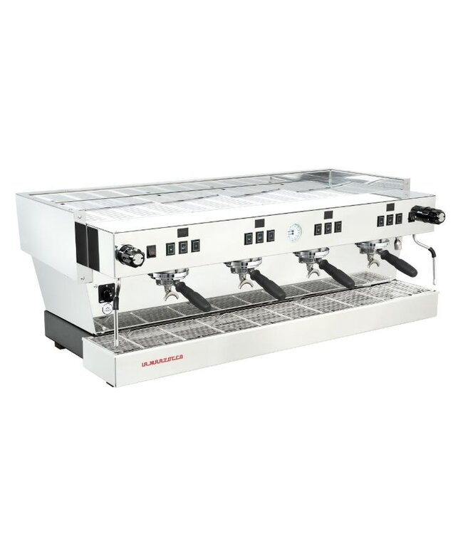 La Marzocco Linea Classic S IV AV Espressomachine | 4 Groeps | RVS | (H)44,5x(B)117x(D)58,5cm