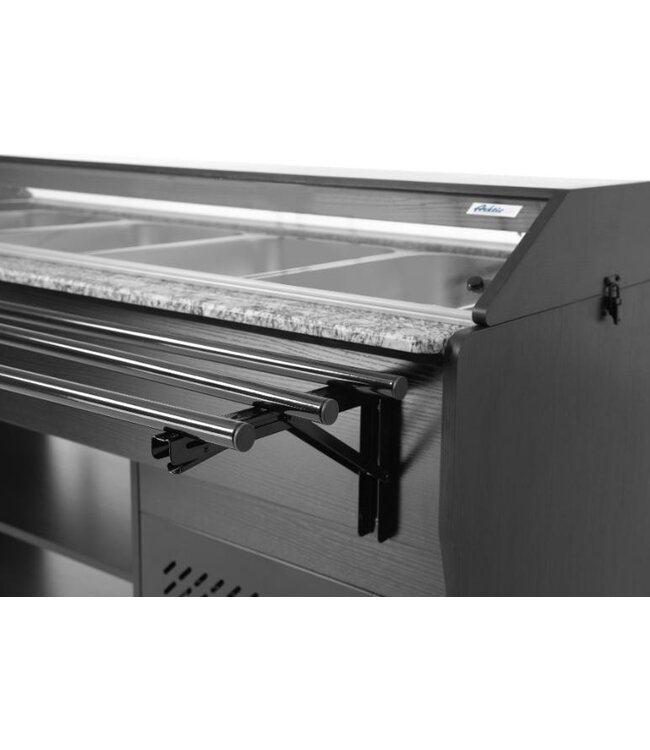 Gekoelde salade buffetwagen | 4x 1/1GN - 150mm diep