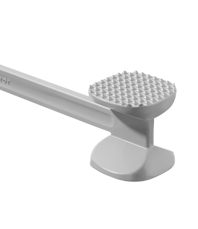 Vleeshamer XL | Dubbelzijdig | Lichtgrijs | 30cm