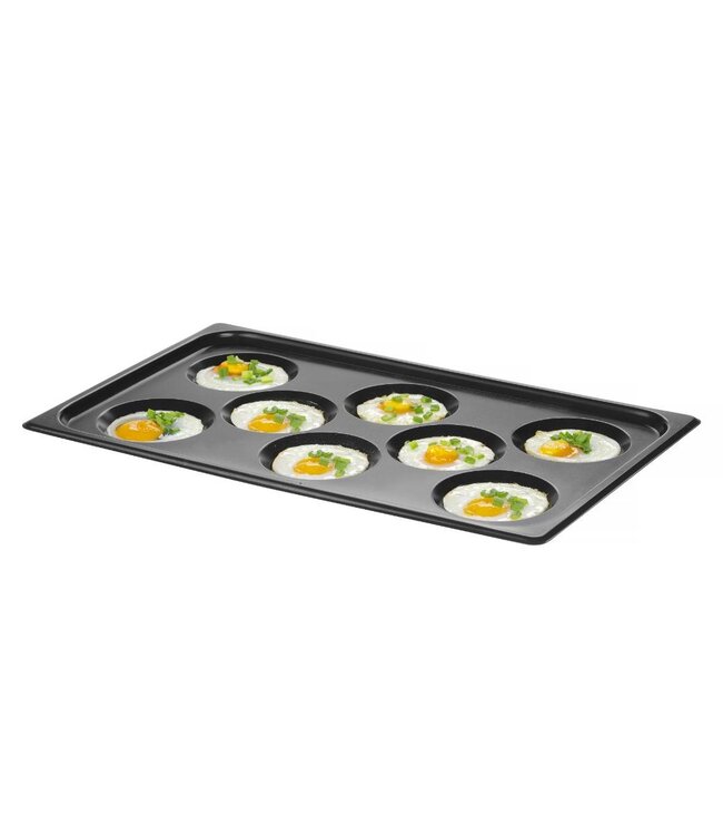 Convectomat Bakplaat Eggplate voor eieren | 1/1GN | Antiaanbaklaag