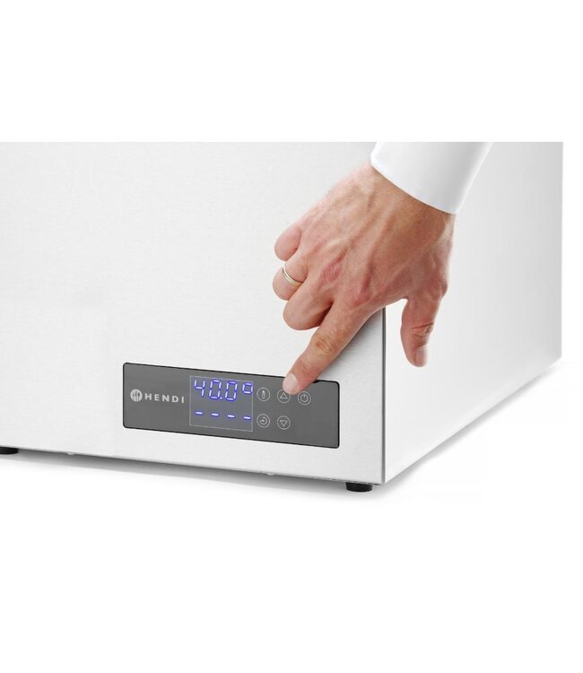 Sous vide apparaat | 13 Liter | 2/3GN | Tot +90°C