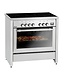 Keramisch fornuis Bartscher 5K-EBMF | 5 zones | met oven