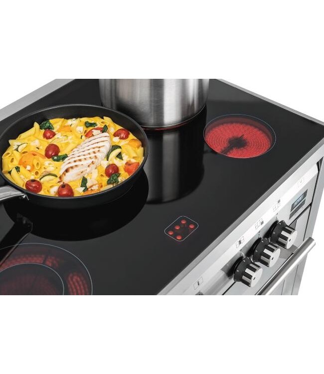Keramisch fornuis Bartscher 5K-EBMF | 5 zones | met oven