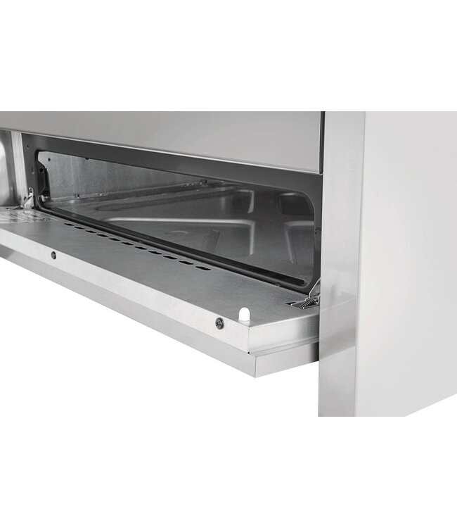 Keramisch fornuis Bartscher 5K-EBMF | 5 zones | met oven