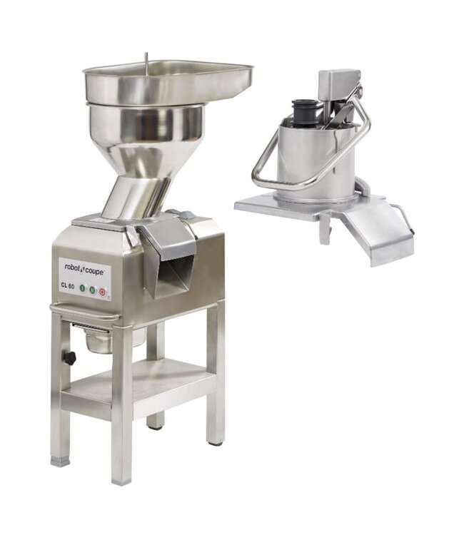Groentesnijder - Robot Coupe CL60 2 toevoeropeningen - 400 volt - 600-1200+ maaltijden