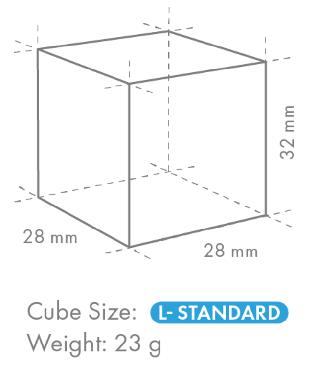 IJsblokjesmachine IM-45PE | 47kg/24u | Luchtgekoeld