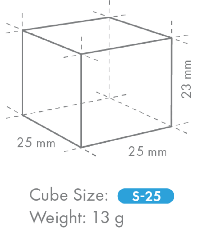 IJsblokjesmachine IM-45CPE-25 | 42kg/24u | Luchtgekoeld