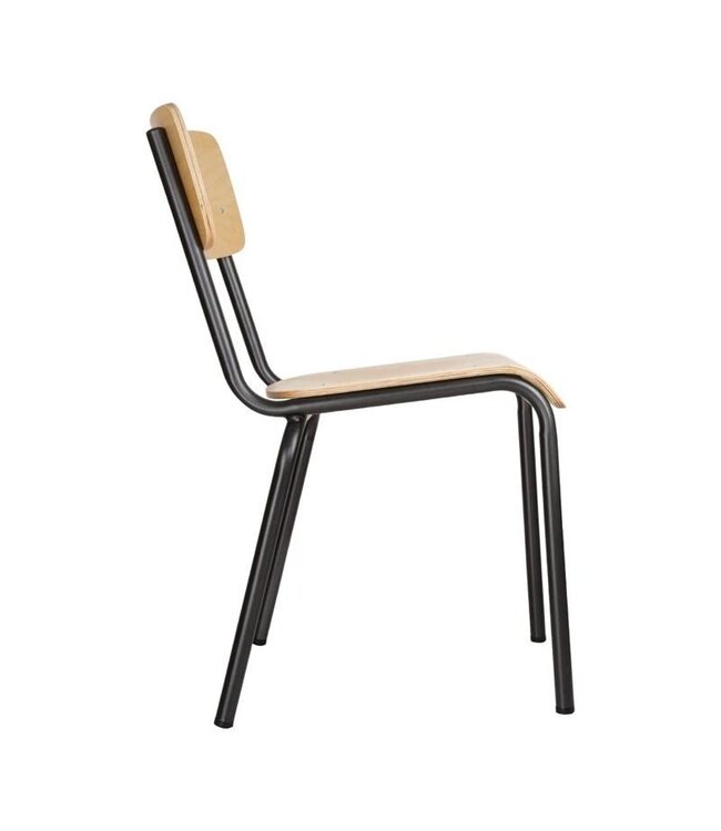 Eetkamerstoel Bolero Cantina | Hout/Metallic | 4 Stuks