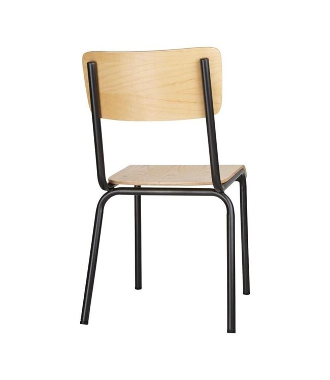 Eetkamerstoel Bolero Cantina | Hout/Metallic | 4 Stuks