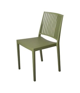 Attends Terrasstoel Baltimore | Groen | Weerbestendig | 4 Stuks