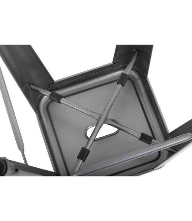 Barkruk Bolero Bistro | Staal | Grijs | 4 Stuks