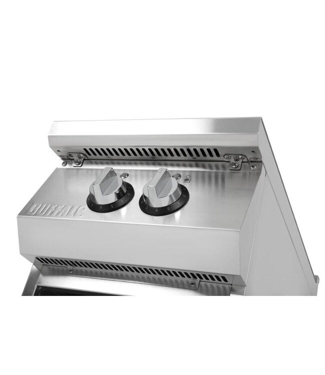 Inductie fornuis Buffalo | 2 Kookzones | 2x 3,5kW | 400V