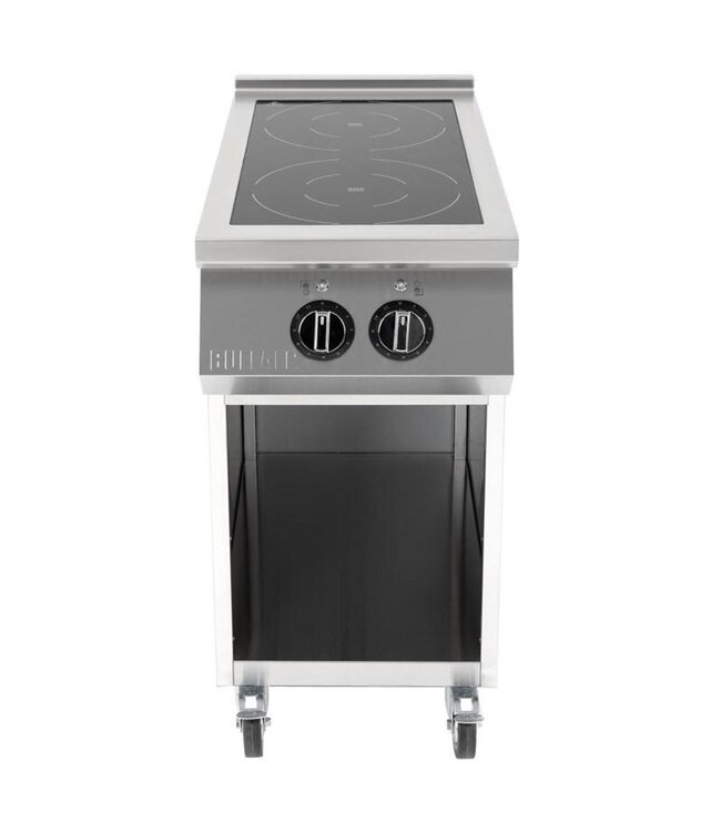 Inductie fornuis Buffalo | 2 Kookzones | 2x 3,5kW | 400V