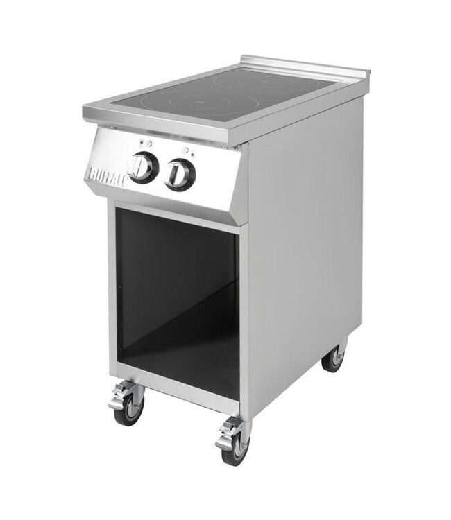 Inductie fornuis Buffalo | 2 Kookzones | 2x 3,5kW | 400V