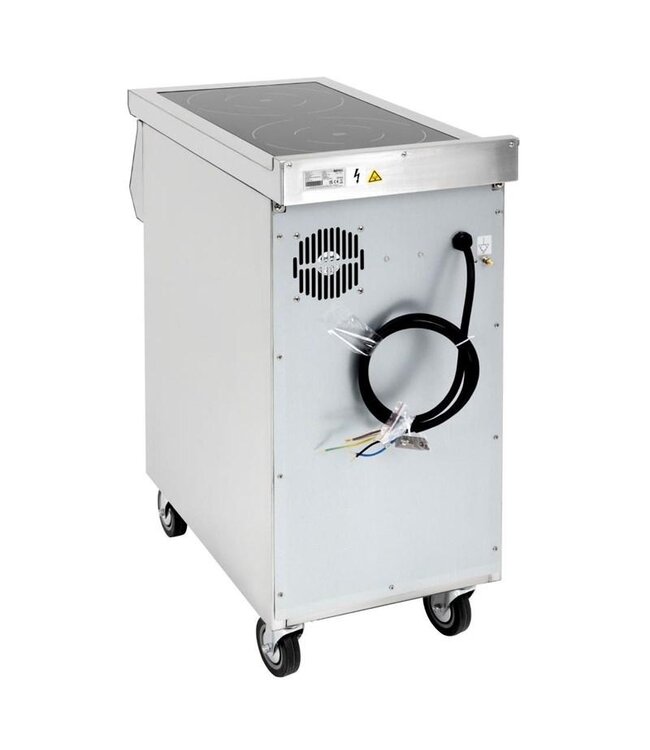 Inductie fornuis Buffalo | 2 Kookzones | 2x 3,5kW | 400V