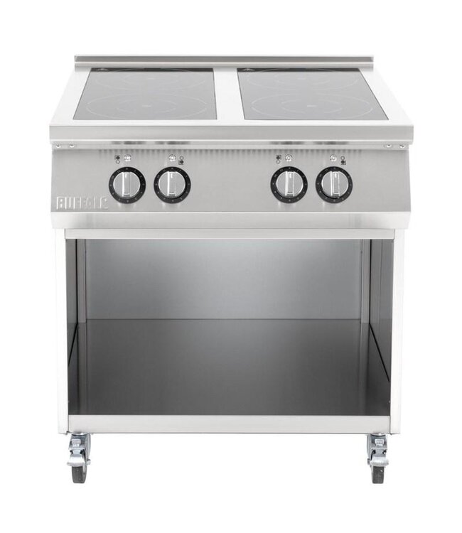 Inductie fornuis Buffalo | 4 Kookzones | 4x 3,5kW | 400V