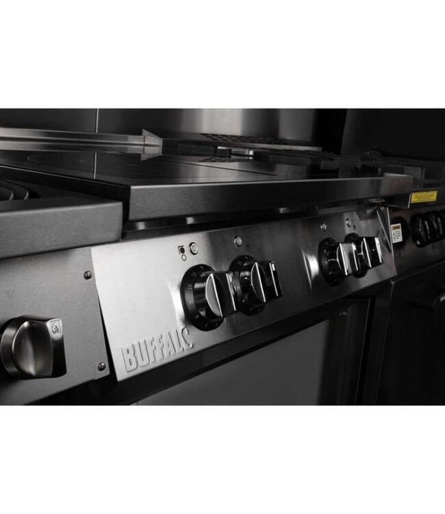 Inductie fornuis Buffalo | 4 Kookzones | 4x 3,5kW | 400V