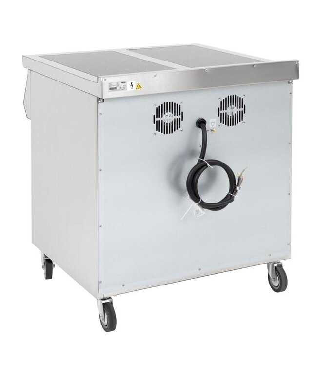 Inductie fornuis Buffalo | 4 Kookzones | 4x 3,5kW | 400V