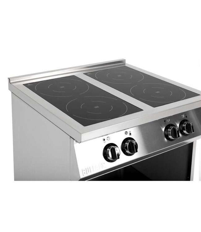 Inductie fornuis Buffalo | 4 Kookzones | 4x 3,5kW | 400V