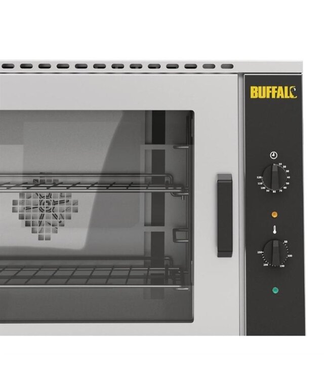 Heteluchtoven Buffalo | 4x 1/1GN | Dubbel glas | 2500W