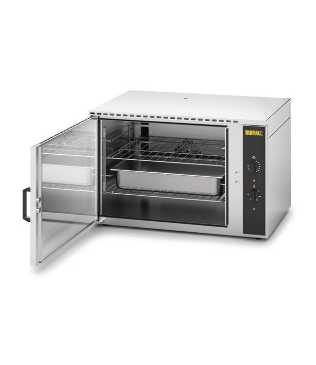 Heteluchtoven Buffalo | 4x 1/1GN | Dubbel glas | 2500W