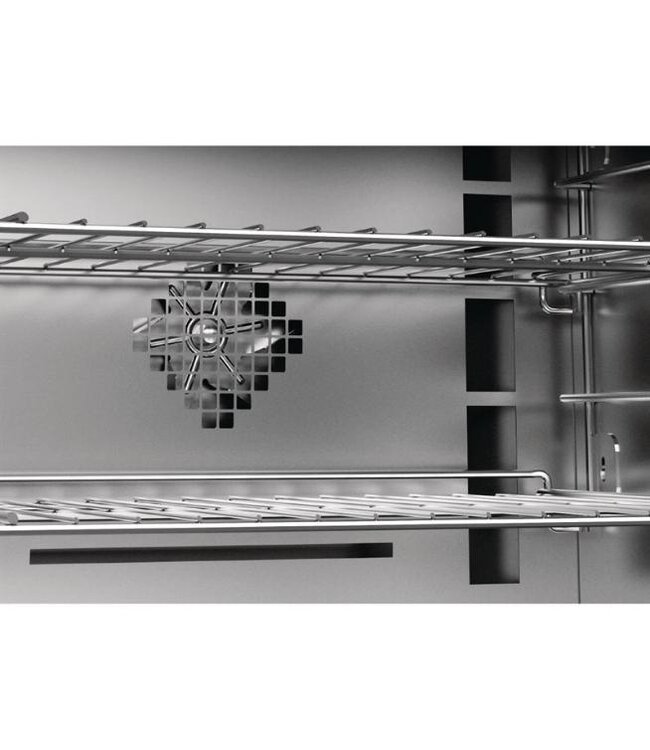 Heteluchtoven Buffalo | 4x 1/1GN | Dubbel glas | 2500W