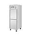 Koelvriescombinatie Polar | Enkeldeurs | 600L | RVS | (H)200x(B)68x(D)81cm