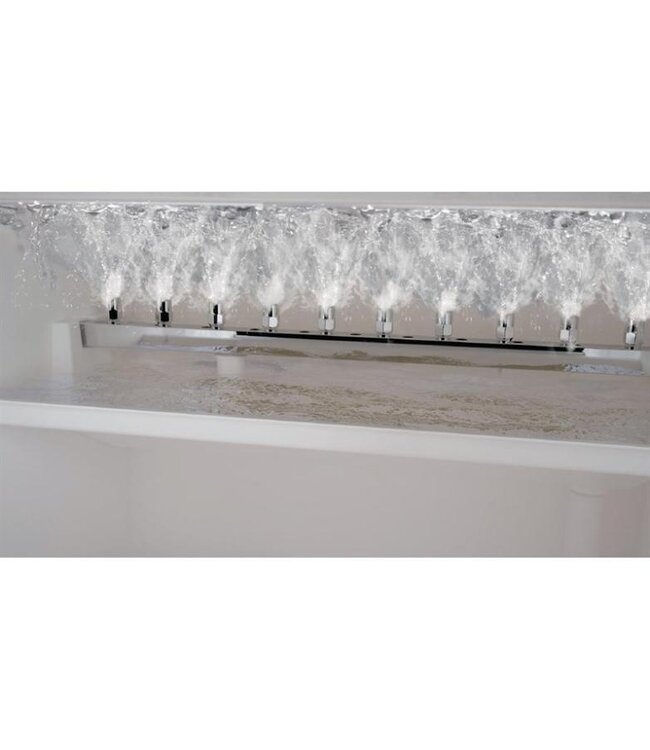 IJsblokjesmachine Polar | Holle ijsblokjes | 85kg/24uur | Vaste wateraansluiting | 40kg bunker