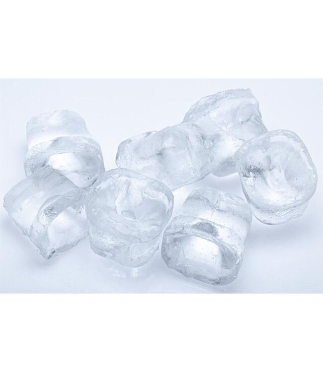 IJsblokjesmachine Polar | Holle ijsblokjes | 85kg/24uur | Vaste wateraansluiting | 40kg bunker