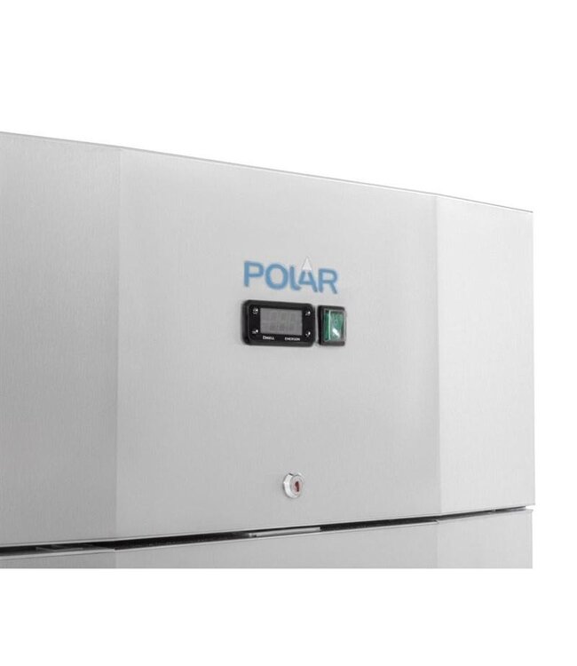 Vrieskast Polar | Enkeldeurs | 700L | 2/1GN | (H)215x(B)70x(D)81cm