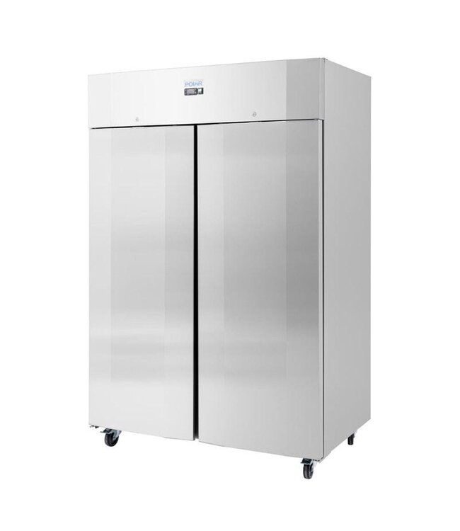 Vrieskast Polar | Dubbeldeurs | 1400L | 2/1GN | (H)215x(B)140x(D)81cm