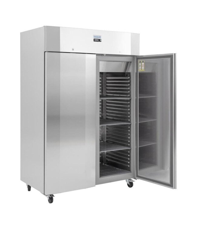 Vrieskast Polar | Dubbeldeurs | 1400L | 2/1GN | (H)215x(B)140x(D)81cm